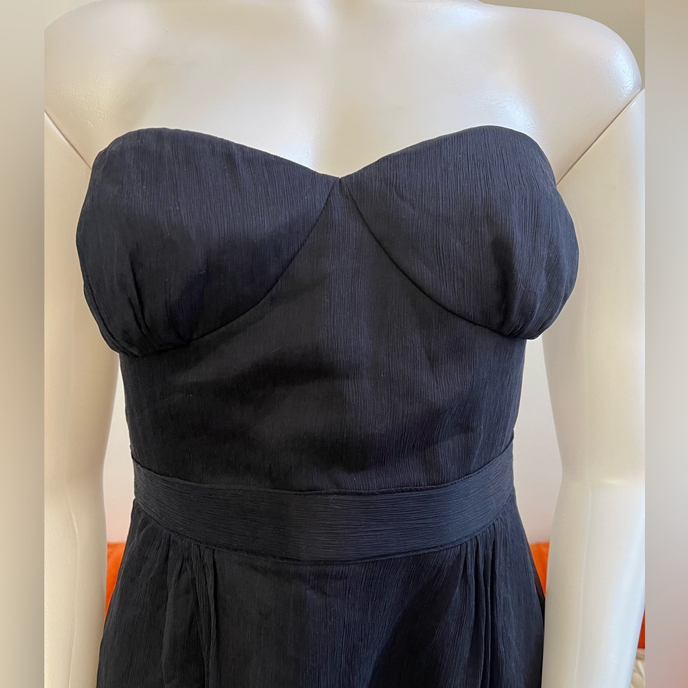 ❣️🆕 J. Crew 100% Silk Cyndee Special Occasion & Parties Strapless Dress❣️ - Picture 4 of 10